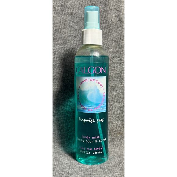 Calgon After Bath A Wave of Cool Turquoise Seas Body Mist 8oz - Picture 1 of 7